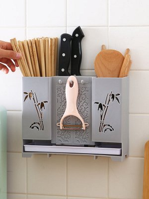 Органайзер подвесной кухонный / Сушилка для столовых приборов, 1 шт., 24 х 19 х 8 см.