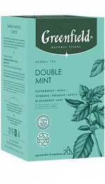 Чай Гринфилд пирам. NATURAL TISANE DOUBLE MINT 1,8гр 1/20/8