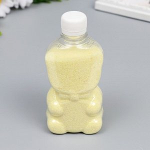 Песок цветной  "Бледно-желтый" 500 гр