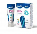 Крем для обуви Olvist. Черный, для гладкой кожи, 75мл. Туба с губкой. Защищает от влаги, освежает и закрашивает потертости. пр. Россия.