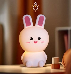 Беспроводной ночник "Зайчик" Lovely Silicone Lamp