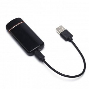 Зажигалка электронная, спираль, USB, 3.2 х 7.5 см