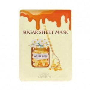Маска для лица sugar sheet mask miorio,25 гр.