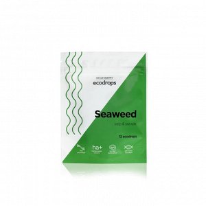 Леденцы для здоровья и молодости организма Healthberry Ecodrops Seaweed, 12 шт