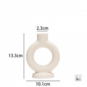 Подсвечник Ceramic donut small