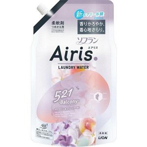 LION Nature Air Laundry Water - кондиционер - ароматизатор для стирки белья с воздушными ароматами в рефиле