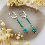 Серьги из Бирюзы