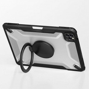 Чехол накладка WiWu Mecha Rotative Stand iPad 7 2019/8 2020/9 2021 10.2'', черный, с вращением на 360 градусов
