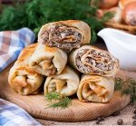 Блины фаршированные мясо/рис 1000гр