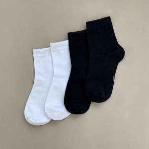 Набор носков 501-004  (4 пары) черно-белый