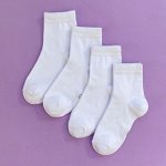 Набор носков 501-004  (4 пары) белый
