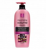 Шампунь для придания объема волосам Elastine Marina Collagen Volume Care shampoo, 680 мл