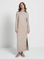 Платье женское ZZ-03001 beige #Бежевый