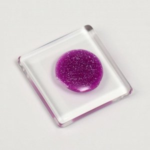 Гель лак для ногтей, светоотражающий, трехфазный, 8 мл, LED/UV, фиолетовый (013)