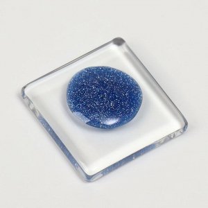 Гель лак для ногтей, светоотражающий, 3-х фазный, 8мл, LED/UV, цвет синий (048)