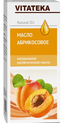 Витатека масло косметическое абрикос 30мл