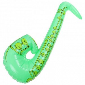 Надувная игрушка «Саксофон», 60 см, цвета МИКС