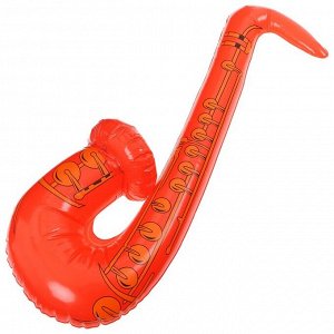 Надувная игрушка «Саксофон», 60 см, цвет МИКС