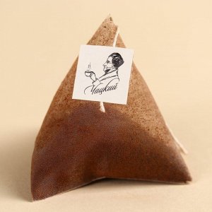 Кофе молотый 100% арабика «Горячих сплетен» в пирамидке в конверте, 1 шт. х 8.