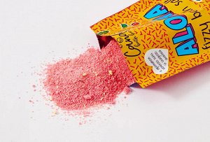 Laboratory Katrin Соль для ванн шипучая шиммером Candy bath bar "Aloha" 100 г