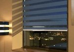 Рулонная штора День-Ночь.  Размер полотна Ш46,5хВ160 см.