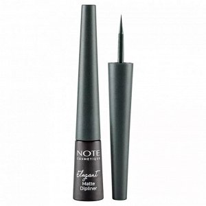 NOTE Подводка для глаз ELEGANT MATTE DIPLINER 04, зеленый # §