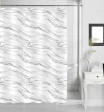 Штора для Ванной Arya Marble 180x180 см Белый.
