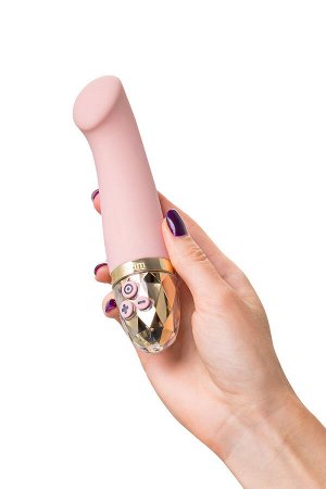 Вибратор Mystim Right on Ron силикон, розовый, 16,5 см