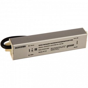 Блок питания для светодиодной ленты 15W 12V IP66