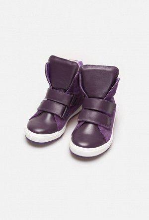 Ботинки детские для девочек Chiara темно-фиолетовый