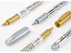 Маркер с эффектом металлик Metallic craftwork pen Baoke MP550