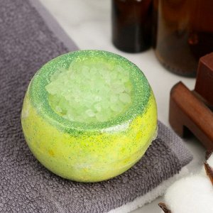 Бомбочка для ванны с солью "Яблоко", 150 г
