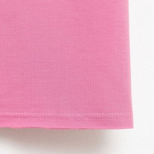Костюм детский (футболка, шорты) MINAKU: Casual Collection, пудровый, рост, см