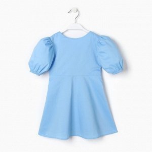 Платье для девочки MINAKU, цвет голубой, рост