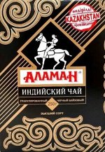 Чай Аламан 250гр. вс гранул.  Черная пачка