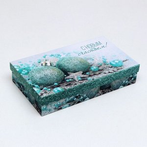 Набор подарочных новогодних коробок 4 в 1 «Зимняя сказка», 30x20x8 - 24x14x5 см