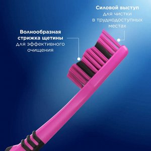Орал-Би Зубная щетка "1-2-3 Классик" средней жесткости 1 шт