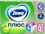 Туалетная бумага  ПЛЮС 2 слоя 12шт Яблоко