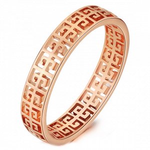 Кольцо Позолоченное розовым золотом 750 пробы (18K Gold Plated) кольцо выполненное в необычном стиле! Цвет золота, как в России!