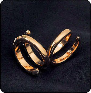 Кольцо Позолоченное розовым золотом 750 пробы (18K Gold Plated) кольцо c супер блестящими австрийскими кристаллами Swarovski Stellux! Цвет Российского золота, один в один, не отличить!