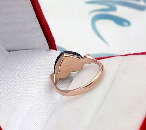 Кольцо Позолоченное розовым золотом 750 пробы (18K Gold Plated) кольцо c супер блестящим переливающимся австрийским кристаллом Swarovski Stellux! Цвет Российского золота, один в один, не отличить!