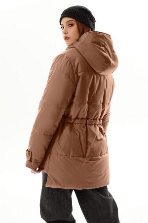 Куртка Рост: 170 Состав: Полиэстер 100%. Комплектация куртка. куртка утепленная, с центральной застежкой на молнию, ветрозащитной планкой, застегивающейся на кнопки, втачным воротником- стойкой. На по