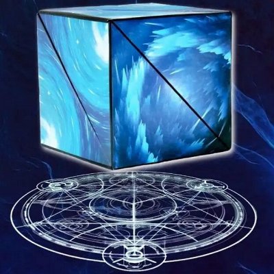 Магический магнитный 3D куб Маgic Cube головоломка