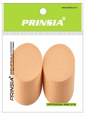 Prinsia Ellipse Make up Puff (2pcs) Набор спонжей из двух штук для макияжа