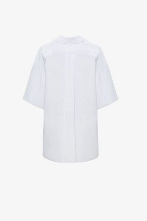 Блуза Рост: 170 Состав: 76%хлопок 22%полиэстер 2%эластан. Комплектация блуза. Цвет белый