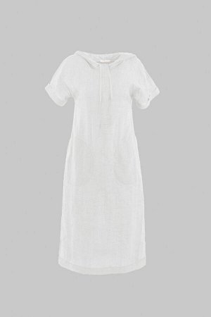 Платье Рост: 164 Состав: 86%лен 14%полиэстер. Комплектация платье. Цвет белый