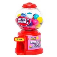 Жевательные резинки в диспенсере Dubble Bubble Gumball Dispenser / Жвачки в диспенсере Дабл Бабл