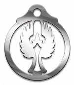 Амулет Ангел медицинская сталь