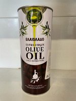 Масло оливковое Extra Vergine olive oil Греция 1.0 л Нерафинированное
