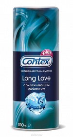 CONTEX Long Love (с охлаждающим эффектом) Интимный гель-смазка 100мл